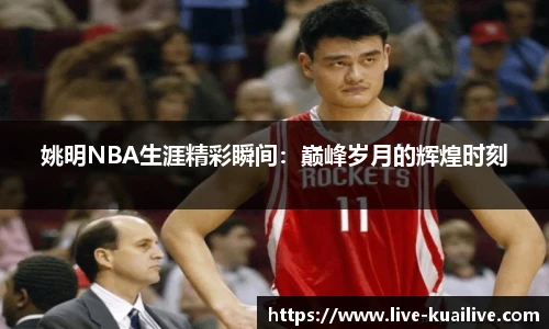 姚明NBA生涯精彩瞬间：巅峰岁月的辉煌时刻